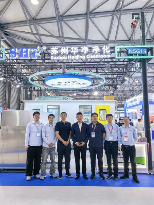 latest company news about SHP Cleanroom Showcases Advanced One-Stop Cleanroom Solutions at the 30th China Beauty Expo