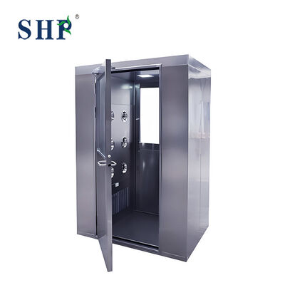 قیمت خوب اتاق دوش هوای پرسنلی با فیلتر HEPA 99.995% فولاد/فولاد ضد زنگ روکش‌دار برای اتاق تمیز آنلاین