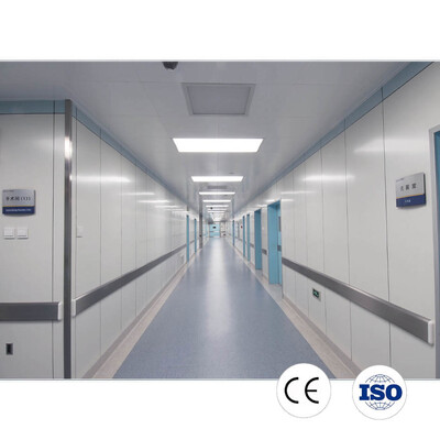 ราคาดี โครงสร้างที่เสริมสร้าง โมดูลาร์ Cleanroom Enclosure กับหน้าต่างกระจกลื่นสําหรับการทดสอบอุตสาหกรรมที่ก้าวหน้า ออนไลน์