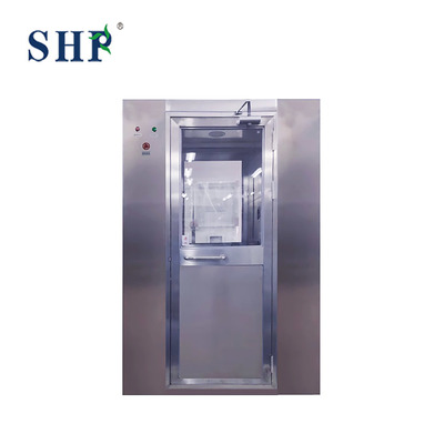 550w  Pass Box Air Shower Personal 20 - 25m/S Pass Through Stainless Steel