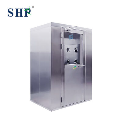 Bon prix Salle blanche Laboratoire salle de douche à air Porte en acier revêtue pour une personne 2050MM en ligne