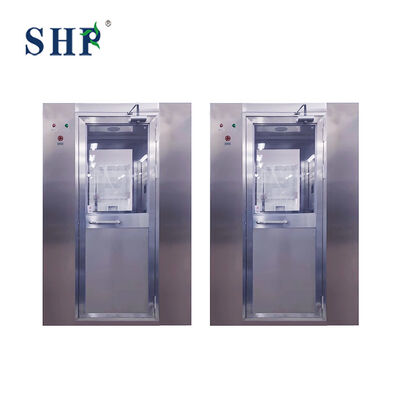 Bom preço Duche de ar de aço inoxidável 304 Dimensões personalizadas para indústria alimentar em sala limpa portátil on-line
