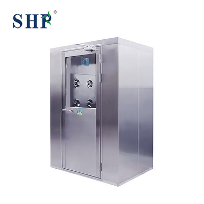 Stainless Steel Single Person Air Shower Room For Food Beverage