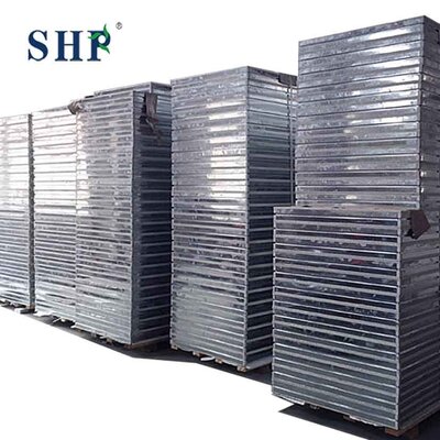 Iso9001 Certified Rock Wool Insulated Clean Room Sandwich Panel For Roof And Wall