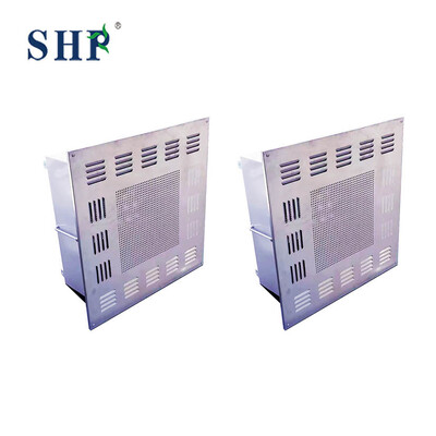 High Efficiency Air Filter Supply Outlet Hepa Filter Terminal Box For Cleanroom