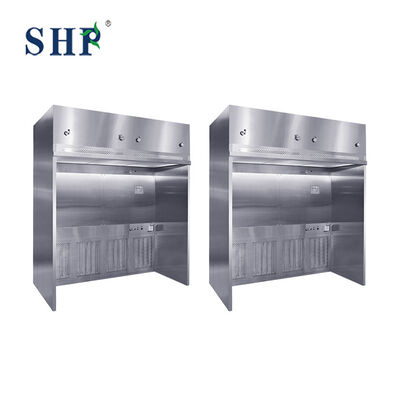 Negative Pressure Weighing Fume Hood Custom Size Filter 99.99% 0.3um