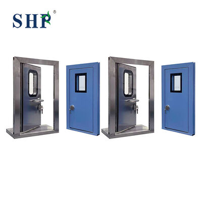 Bon prix Portes de laboratoire simples ou doubles en acier inoxydable 304 avec isolation thermique pour hôpitaux GMP en ligne