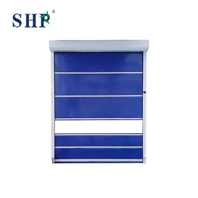 Buen precio Puerta de alta velocidad de tamaño personalizado para taller hecha de plástico y acero en línea