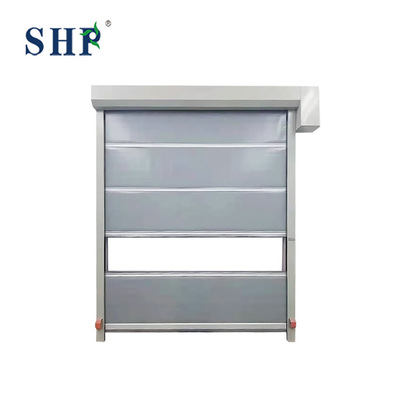 Fast Rolling Industrial Roller Shutters Cleanrooms Doors With Aluminium Shutter Canbe Customized