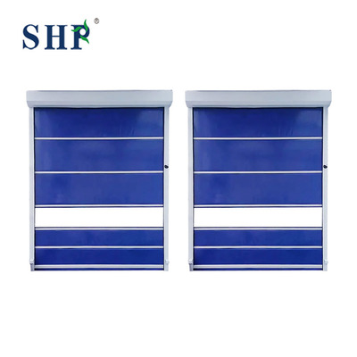 Pvc Automatic Clean Room High Speed Doors Industry Fireproof Roller
