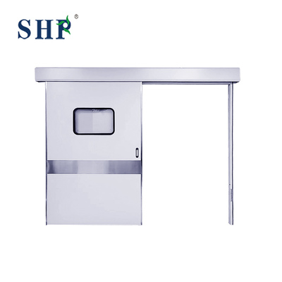 Hospital Automatic Airtight Sliding Doors For Clean Room With Vision Panel