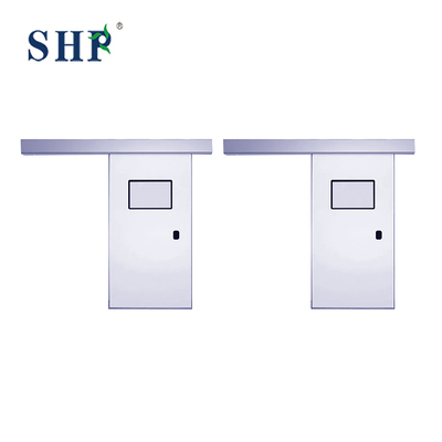 Pharmaceutical Industries Cleanroom Sliding Doors Environmentally Friendly Polymer