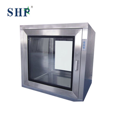 HEPA Coated Steel Dynamic And Static Pass Box SS304 Static Pass Box GMP