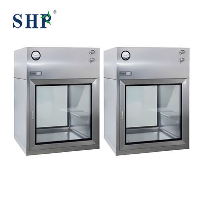 Through Box Dynamic Pass Coated Steel SS304 SS316 Pass Box Stainless 5mm Glass