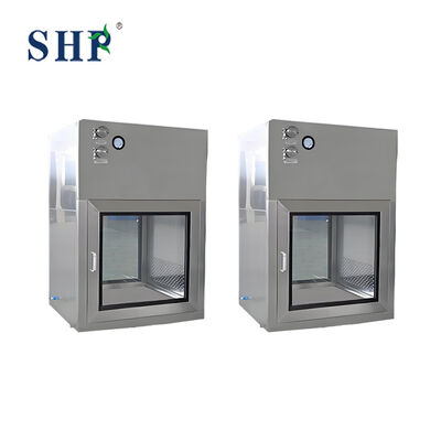 Coated Steel Dynamic Pass Box SS316 Clean Pass Box With UV Lamp