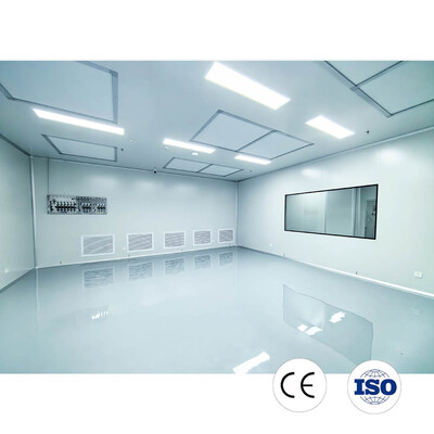Prefabricated Cleanroom Turnkey Project For Electronic Manufacturing And Pharmaceutical Processing