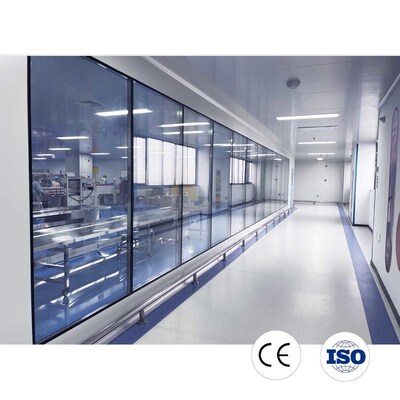 Class 1k Gmp Modular Cleanroom Systems Project Wall Material